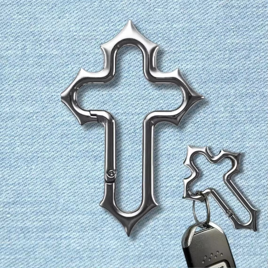 Cross Keychain