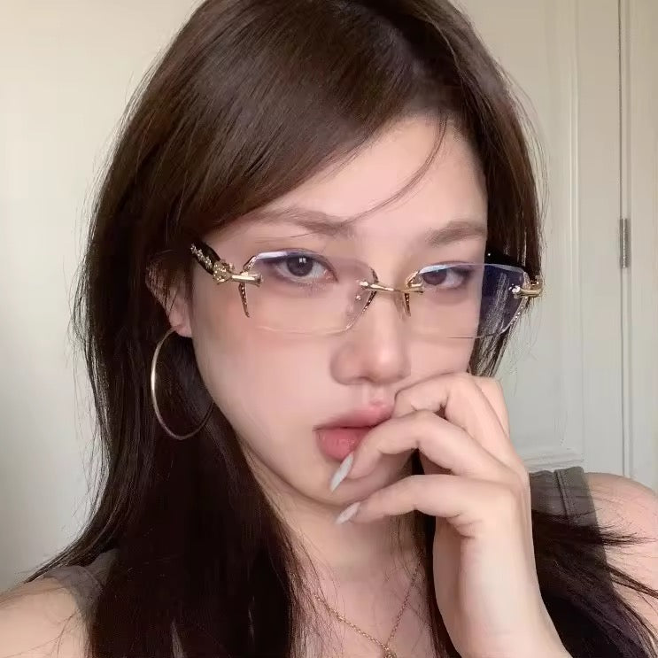 CH Glasses | Golden Rimless