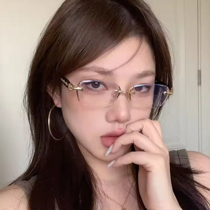 CH Glasses | Golden Rimless