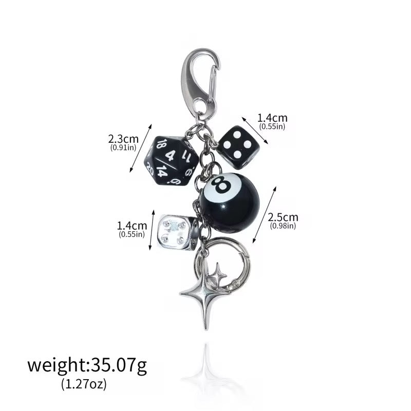 8 Ball Keychain