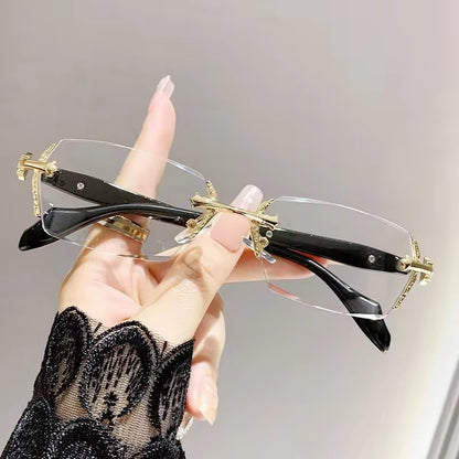 CH Glasses | Golden Rimless