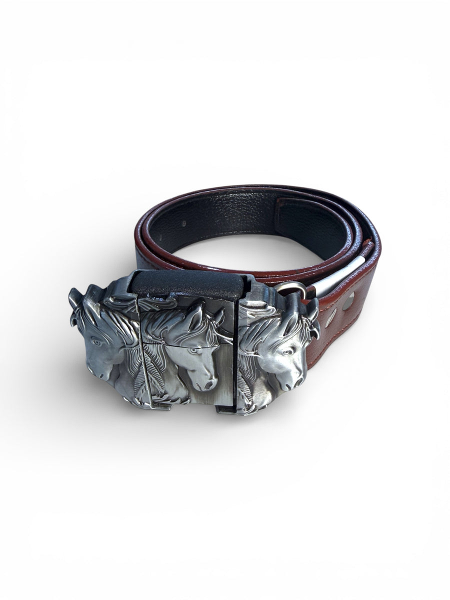 Death Horse Lighter Belt