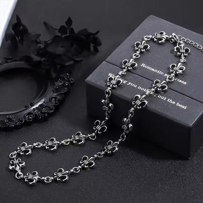 CH | Flower Bracelet & Necklace Combo