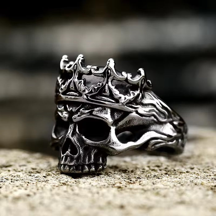 Death Crusader Adjustable Ring