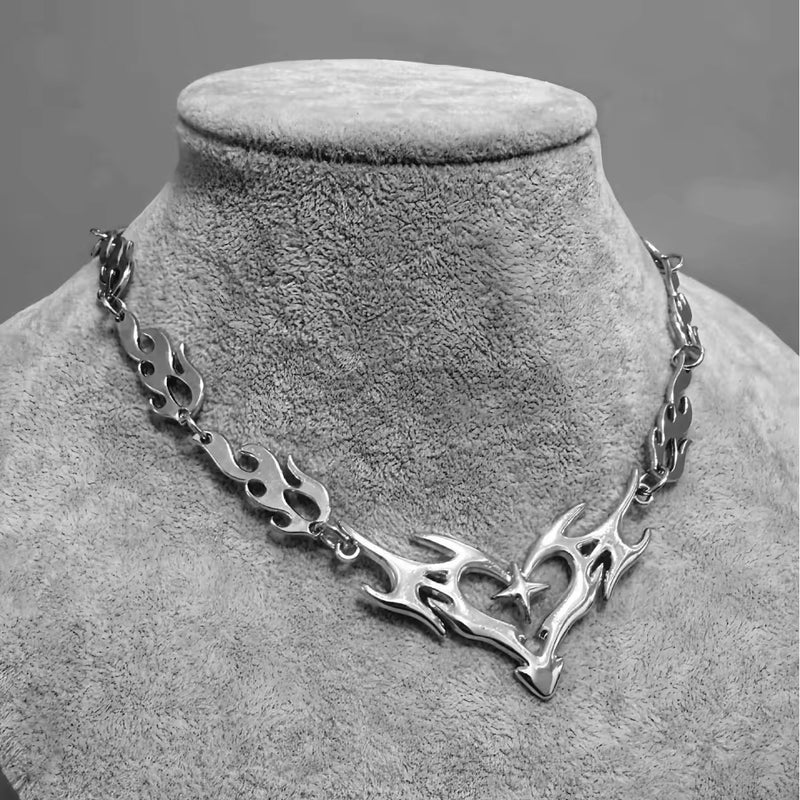 Demonic Heart Necklace