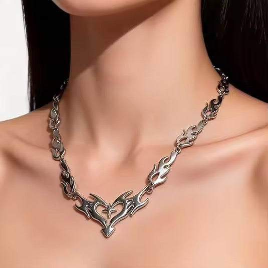 Demonic Heart Necklace