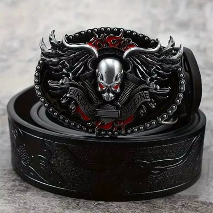 Biker Skull Belt