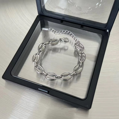 Bean Stainless Steel Bracelet