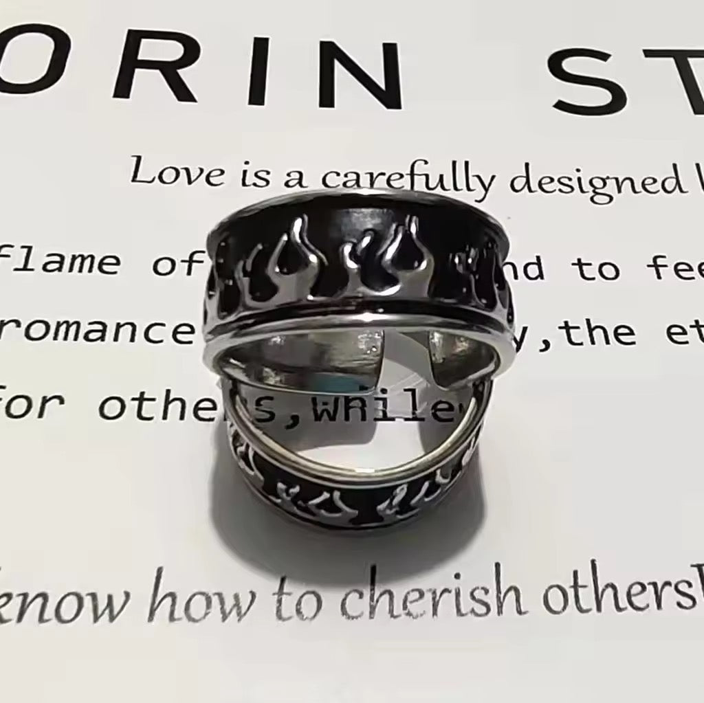 Hell’s Flame Adjustable Ring