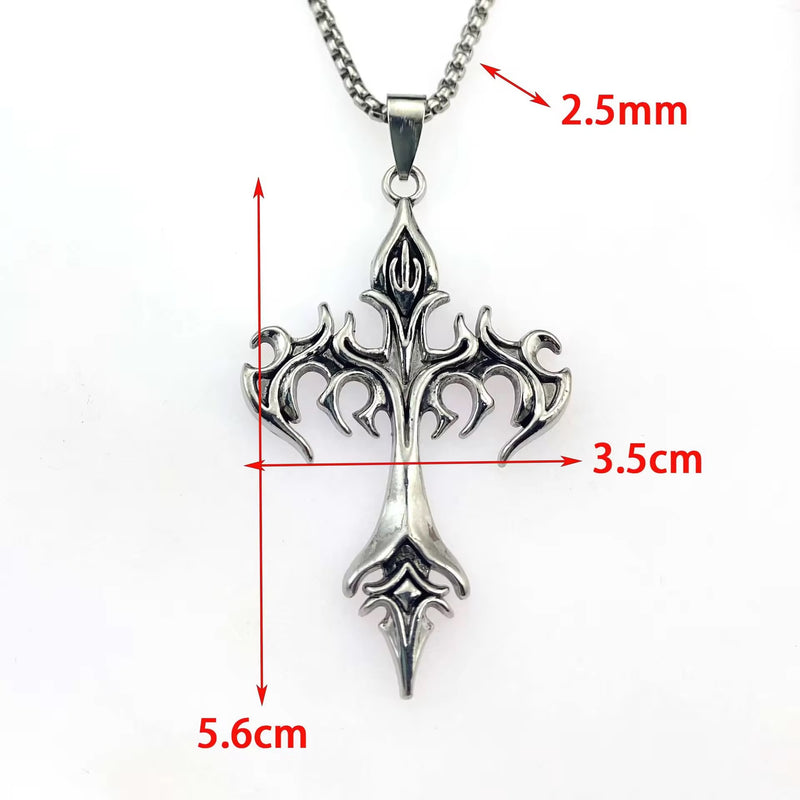 Dragon Cross Necklace