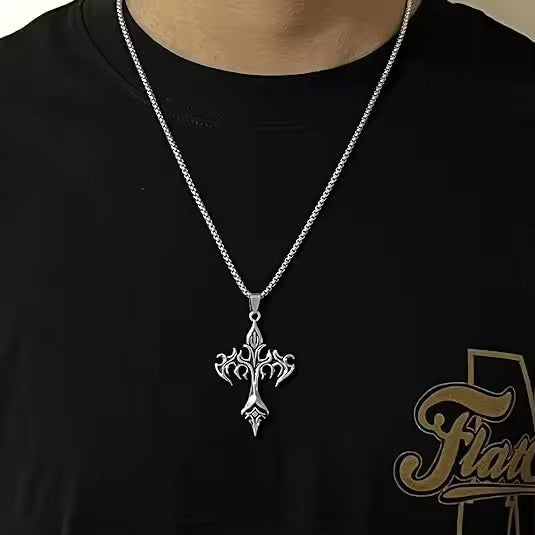 Dragon Cross Necklace