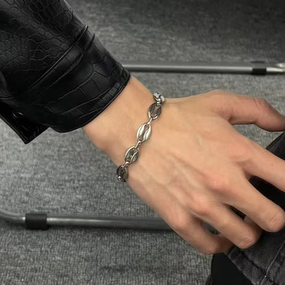 Bean Stainless Steel Bracelet