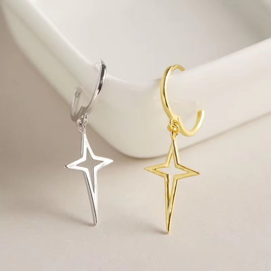 Melting Star Ear Stud (Unisex)