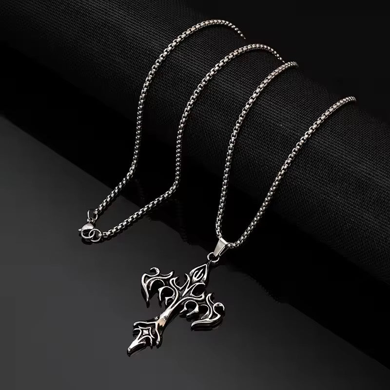Dragon Cross Necklace