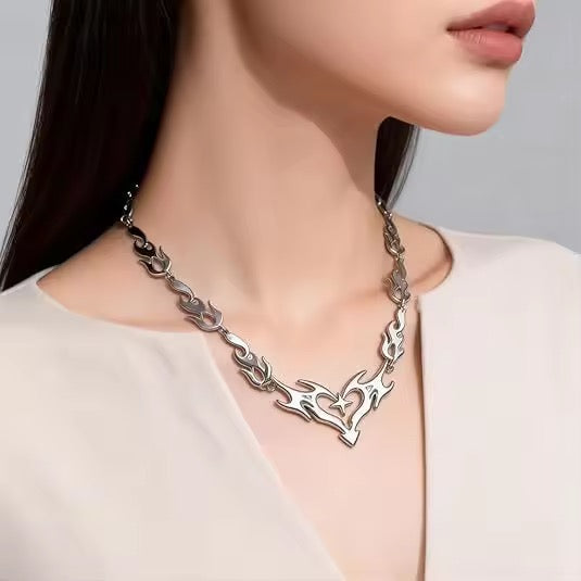 Demonic Heart Necklace