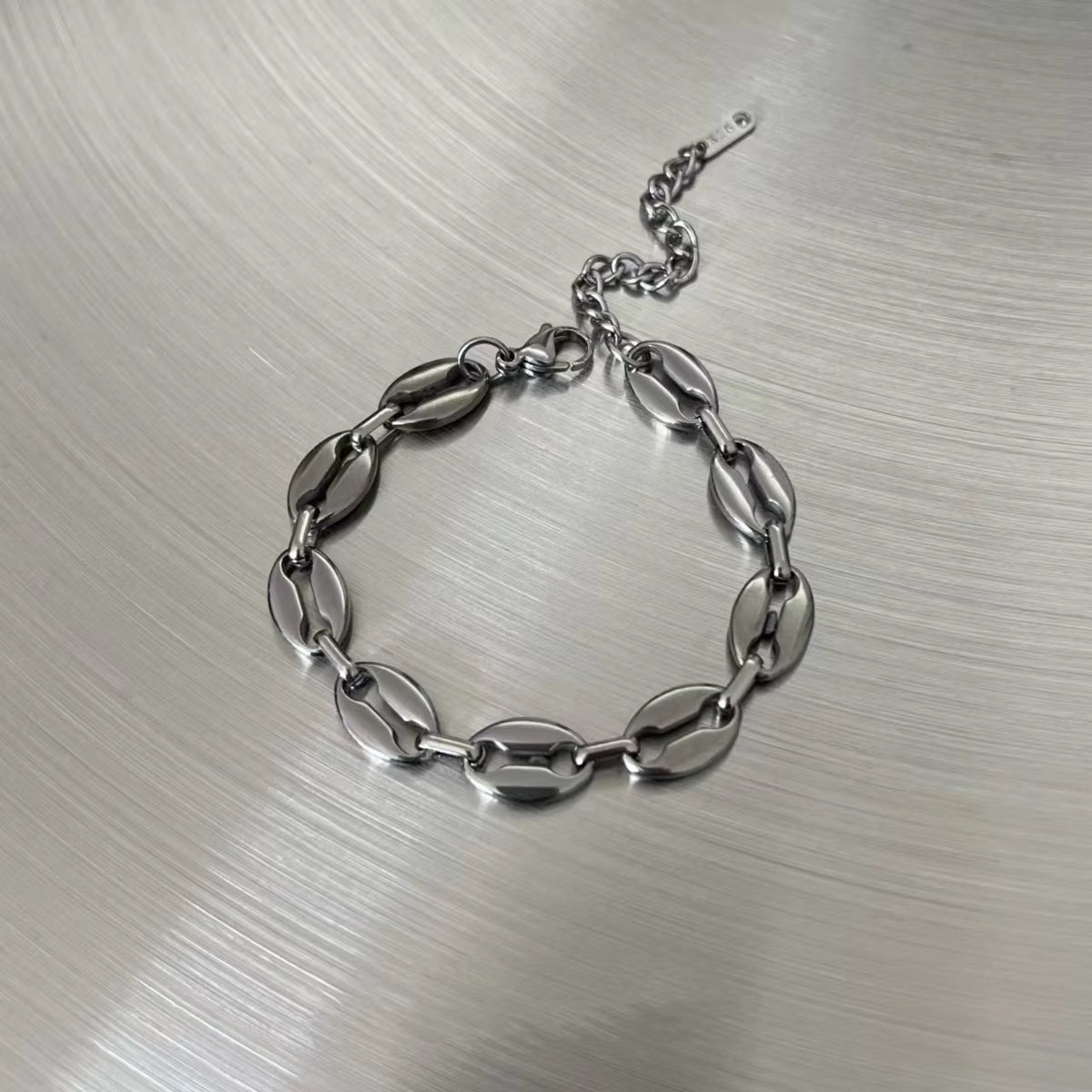 Bean Stainless Steel Bracelet
