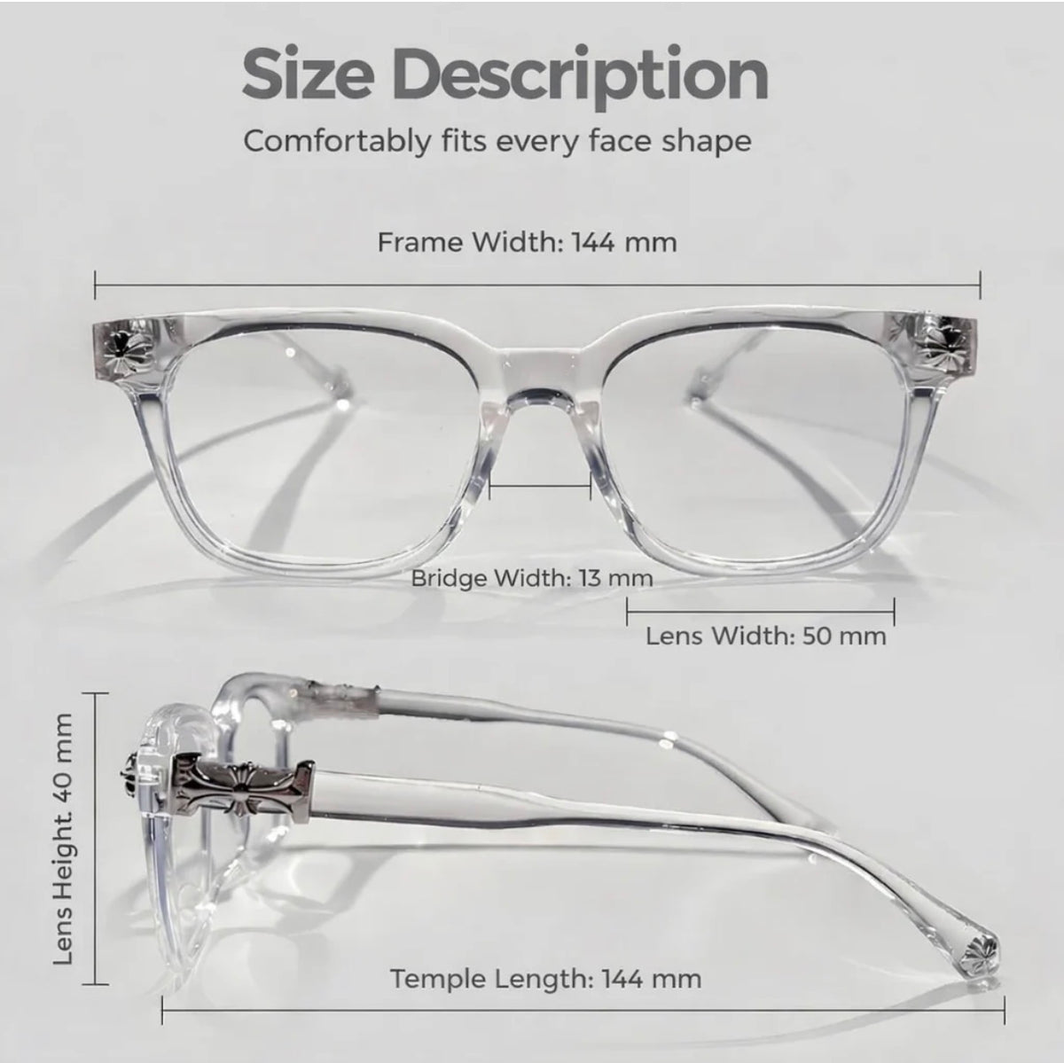 CH Glasses (Transparent)