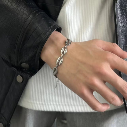 Bean Stainless Steel Bracelet