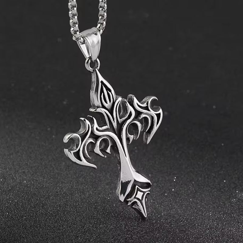 Dragon Cross Necklace