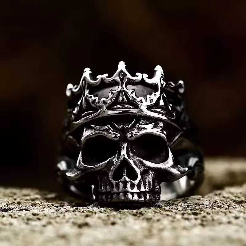 Death Crusader Adjustable Ring