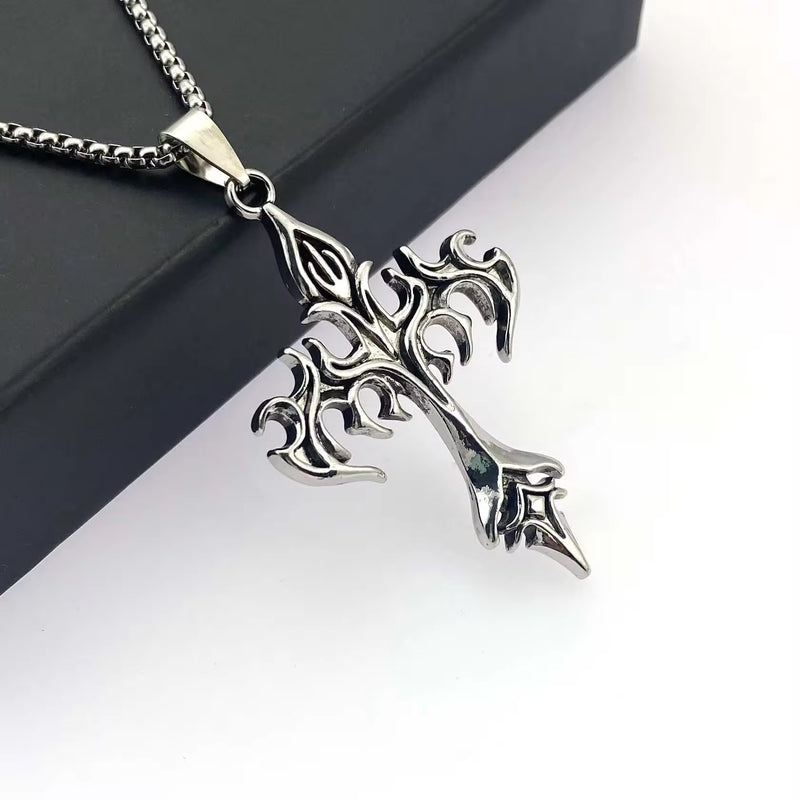 Dragon Cross Necklace
