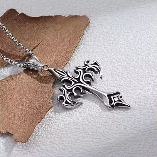 Dragon Cross Necklace