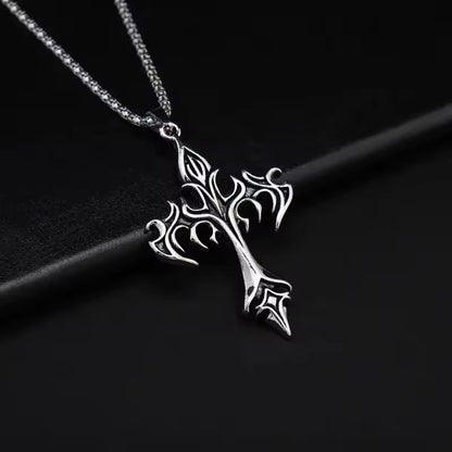 Dragon Cross Necklace
