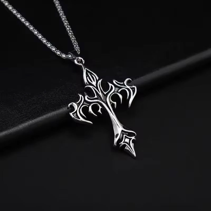 Dragon Cross Necklace