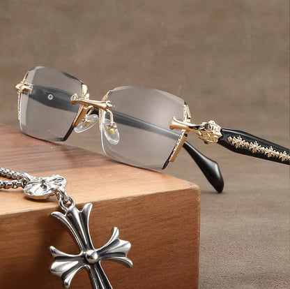 CH Glasses | Golden Rimless