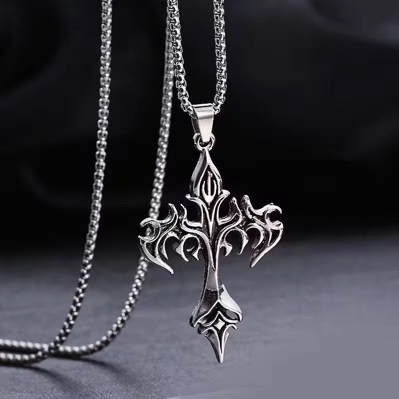 Dragon Cross Necklace