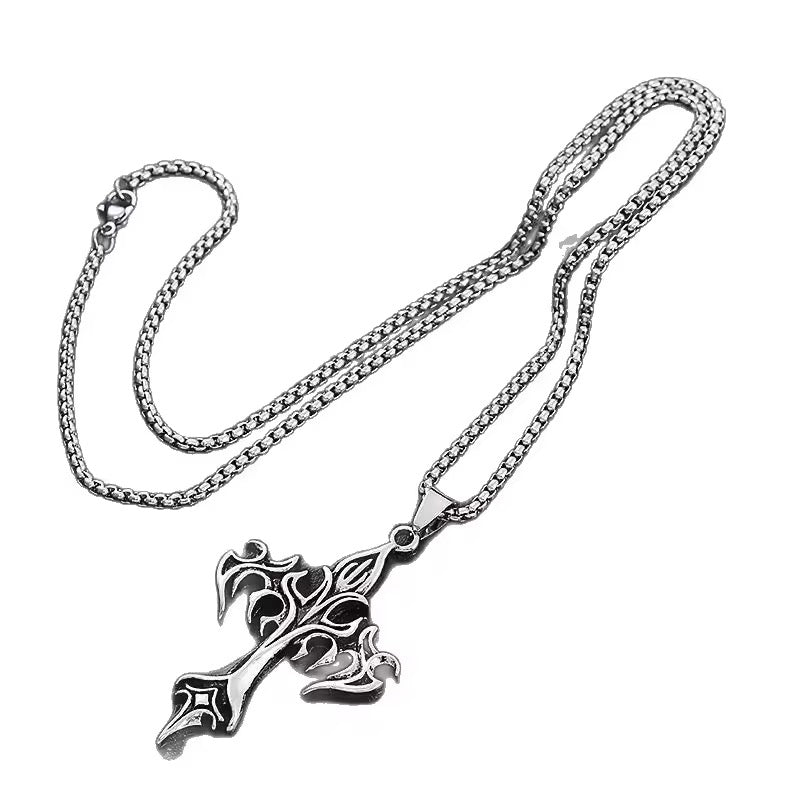 Dragon Cross Necklace